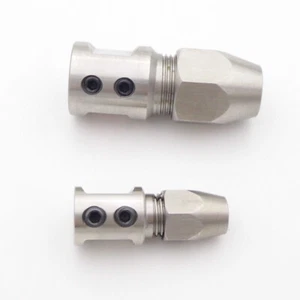Flexible Shaft Coupling 8mm to 6.35mm 6mm to 4.76mm Coupler Joint for RC Boat - Picture 1 of 9