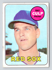 1969 Topps Card, #391 Ray Culp, Boston Red Sox