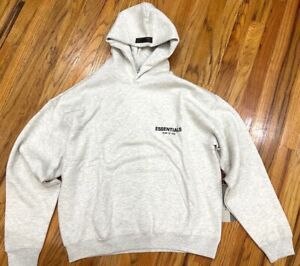 NWT Fear of God Essentials Hoodie Color Light Oatmeal Size XL