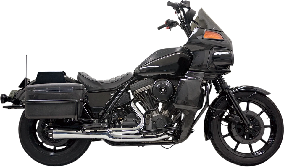 HARLEY-DAVIDSON Bassani Road Rage 2-Into-1 Short Megaphone Exhaust System 1FXRF Foto 1 de 1