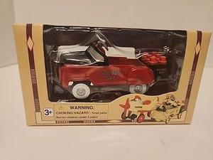 NEW Die Cast Metal Pedal Power 1/10 Scale Golden Wheel Gas Pedal Car - Picture 1 of 6