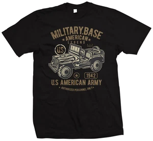 Camiseta Jeep Army, camiseta 4x4, camiseta todoterreno, camiseta Jeep vintage - Imagen 1 de 3