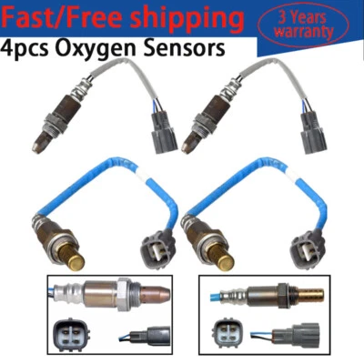 Sensor de oxígeno delantero + trasero 4 piezas para Subaru Legacy Outback Tribeca 10-14 3,6 L H6 Foto 1 de 4