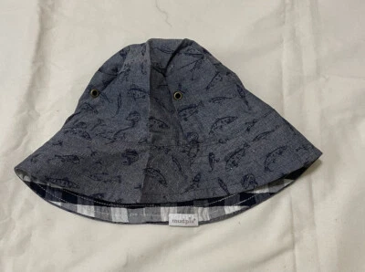 Sombrero de cubo reversible Mudpie Childs nuevo con etiquetas  Foto 1 de 4