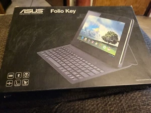 ASUS Folio Key Sleeve Qwerty Keyboard for MeMo Pad Smart Bluetooth Android @A27 - Picture 1 of 12