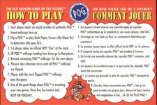 1994-95 Canada Games NHL POGS #NNO Checklist 95-141