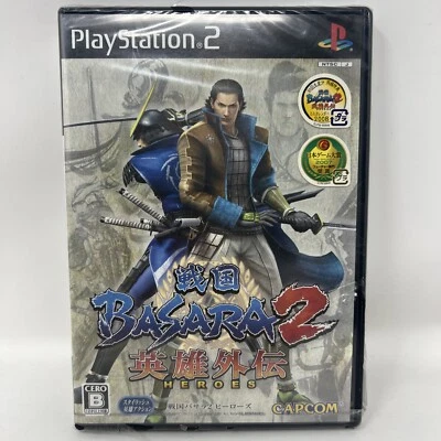 Sengoku Basara 2 Heroes (2007) New Factory Sealed Japan Playstation 2 PS2 Import - Image 1 of 4