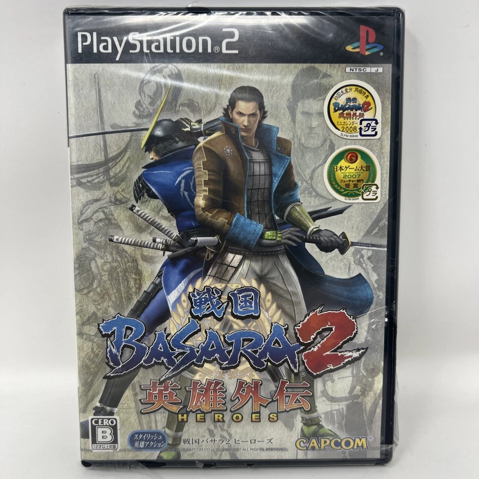 Sengoku Basara 2 Heroes (2007) New Factory Sealed Japan Playstation 2 PS2 Import - Image 1 of 4