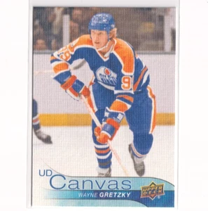 2016-17 Upper Deck Series 2 UD Canvas C242 Wayne Gretzky Edmonton Oilers - Picture 1 of 2