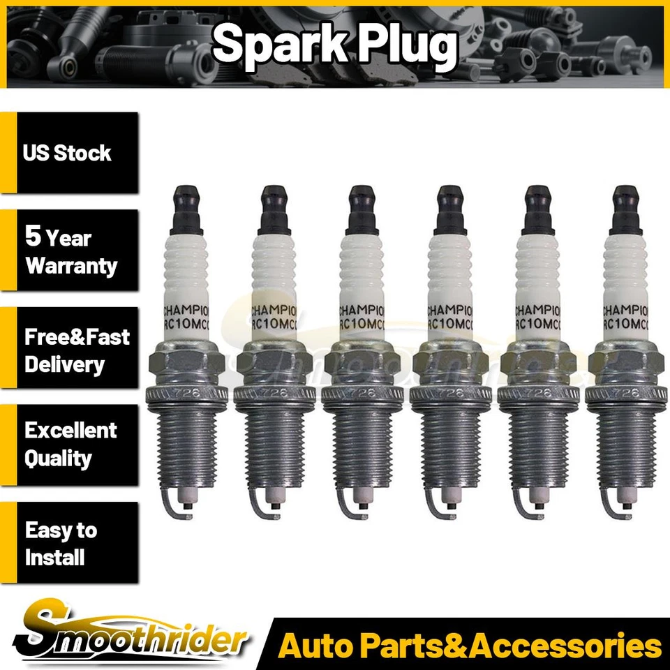 Свеча зажигания Champion 6 шт свеча зажигания для Toyota Avalon 1995-2001 2002 2003 2004 - Изображение 1 из 3