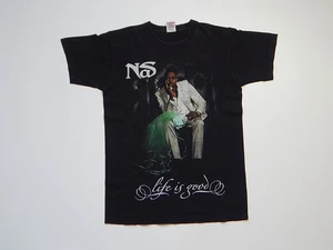 vintage nas life is good rap tour tee size small - Picture 1 of 5