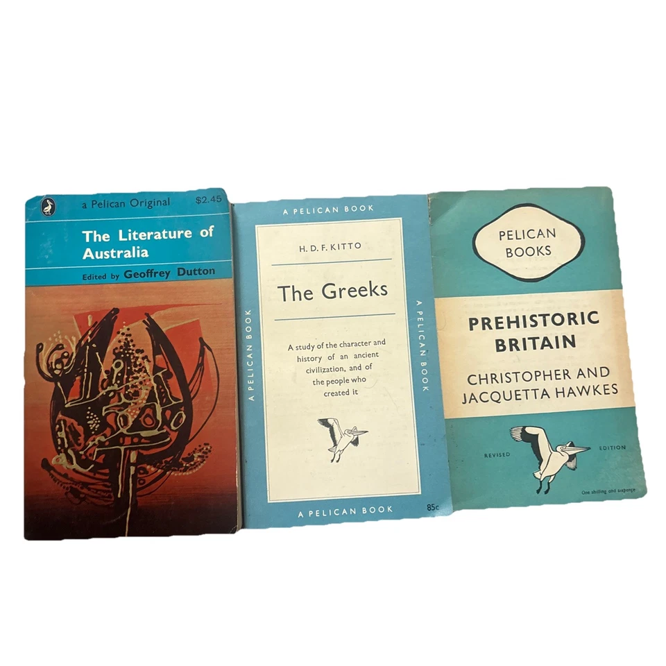 Vintage Pelican Books Lot:  history  (3 Titles) Learning- Study-More Foto 1 de 2