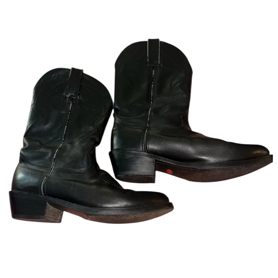 Botas Roper Durango de cuero negras para hombre - talla 9D Foto 1 de 4