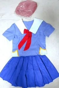 Future Diary Yuno Gasai Cosplay Kostüm + Perücke - Anime Outfit für Fans - Bild 1 von 4