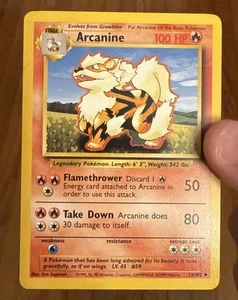 Pokémon Arcanine 23/102 Card NM - Picture 1 of 2