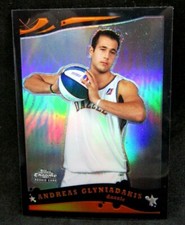 Andreas Glyniadakis 2005-06 Topps Chrome BLACK REFRACTOR#/399 Rookie!Dazzle C RC
