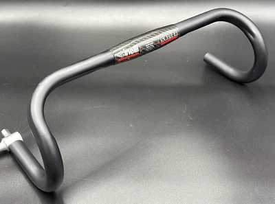 NOS Cinelli SOLIDA MAGNUM Classic Bend 44cm Carbon & Alloy Handlebar 31.8mm - Image 1 of 4