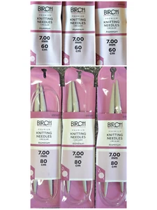 7mm BIRCH CIRCULAR NEEDLE - choose length - Picture 1 of 3