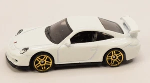 Gebrauchte Hot Wheels 2010 weiß Porsche 911 GT3 RS lose Diecast zum Restaurieren - Bild 1 von 2
