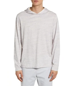Vince Herren Streaked Jersey Hoodie helllila Größe S - Bild 1 von 3