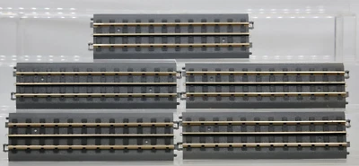 MTH Realtax O Gauge 3 Rail Train Track Lot of 5 Straight 4E29 - Image 1 of 4