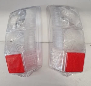 PAAR KUNSTSTOFF RÜCKLEUCHTEN WEISS FIAT 500 EPOCHE F/L/R - Bild 1 von 2