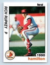 1990 Best Hamilton Redbirds Rich Rupkey Hamilton Redbirds #12
