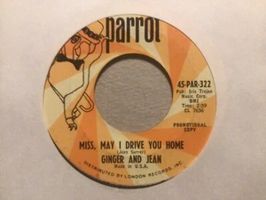 GINGER AND JEAN What’s Been Going On In Vietnam / Miss May I Drive You Home 1967 - Foto 1 di 2