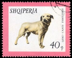 ALBANIA 906 - Domestic Animals "Dog" (pb69168)