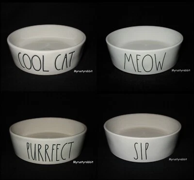 Plato de cerámica de cerámica pequeño magenta Rae Dunn - gato perro tú eliges Foto 1 de 2