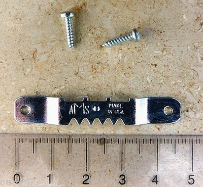 AMS 2x Prong Hanger + Screws for Frame Picture