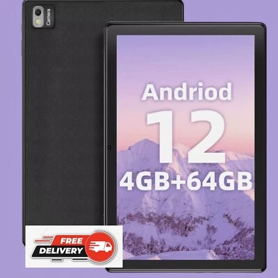 SGIN Tablet Android 12, 10.1" with 4GB RAM 64GB ROM, Octa-Core Processor - Image 1 of 4