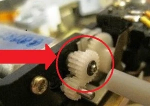 PC Engine CD ROM2 Console CDR-30 Pinion Gear , Replacement Gear /Made in Japan - Picture 1 of 3