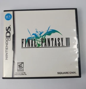 Final Fantasy III (Nintendo DS, 2006) w/Manual and Reg Card - Picture 1 of 16