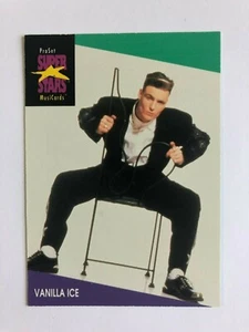 1991-92 ProSet Super Stars MusiCards #144 Vanilla Ice - Picture 1 of 2