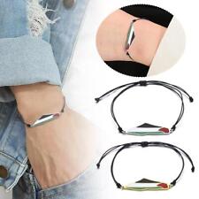 Palestine Unisex Adjustable Kofiya Map Design Rope Wristband Bracelet L1U5