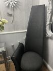 Hi Back  Black / Grey Modern Chair , Excellent Condition  Collection Only ￼