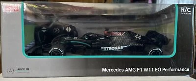 RASTAR RC 1/18 Scale 2.4Ghz Mercedes-AMG F1 W11 EQ Radio  R/C - Damaged Box - Image 1 of 2