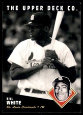 1994 Upper Deck Heroes Of Baseball #65 Bill White