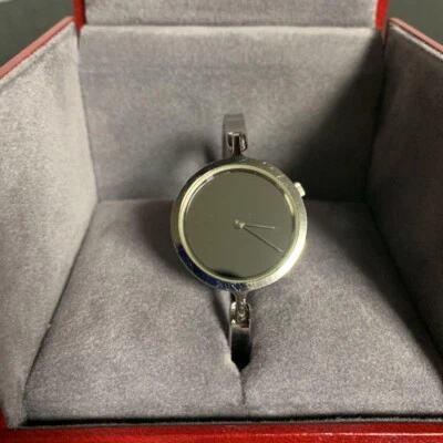 Georg Jensen 337 Vivianna Torun Mirror Dial Women's Quartz Watch 27mm Elegant - Image 1 of 4