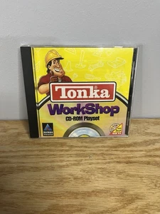 Tonka Workshop CD-ROM PC CD kid help build roller coasters handy man hammer game - Picture 1 of 3