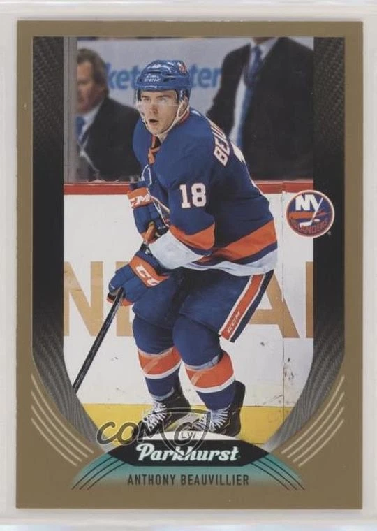 2020-21 Upper Deck Parkhurst Retail Gold Border Anthony Beauvillier #95 - Image 1 of 2