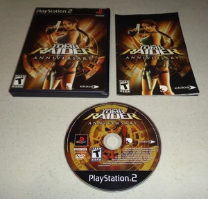 ~Tomb Raider Anniversary -Rental Version Playstation 2 PS2 -Complete- ~Tested~ - Picture 1 of 2