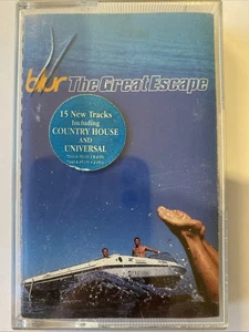 Blur : The Great Escape - Original Stickered 1995 Cassette.  *Britpop* - Picture 1 of 9