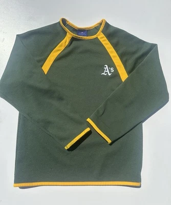 MLB Oakland A's Baseball Sweater Size Medium Genuine Stuff - Image 1 of 4