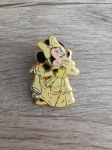 Disney Pin DLRP Minnie Mouse as Belle - Beauty and Beast Yellow Dress  - Picture 1 of 2