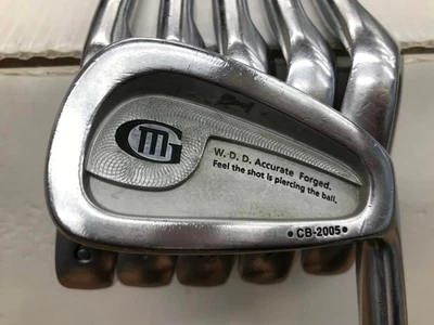 Miura CB-2005 Iron Set 6 pcs 5-9 & PW Re-shafted Right-Hand Used - Image 1 of 4