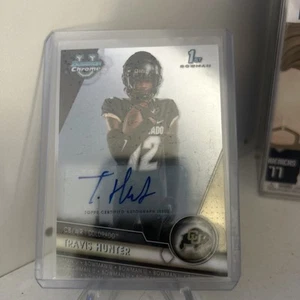 Travis Hunter 2023 Bowman University Bowman Chrome 1st Auto Colorado / Jags - Picture 1 of 2