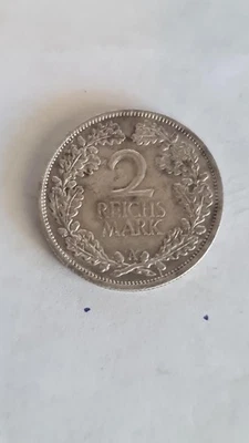 Germany 2 Mark 1926-A Silver Coin - Weimar Republic - Image 1 of 2