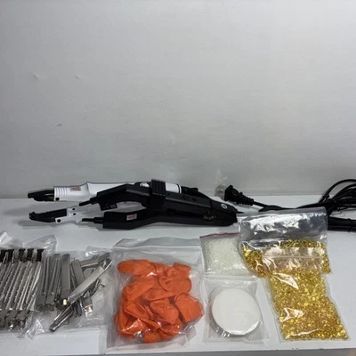 Lot Of Hair Extension Application Tools & Accessories. All New, Beads & More  - Image 1 of 4